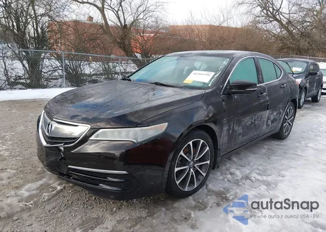 2015 Acura Tlx V6 Tech из США, поврежденный, VIN 19UUB2F51FA005626
